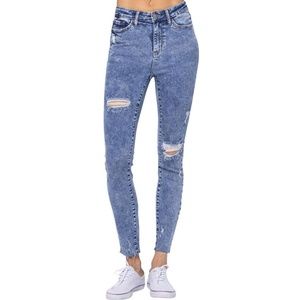 Judy Blue Acid Wash Skinny Jeans